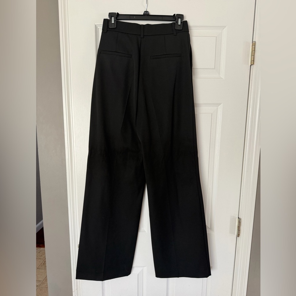 Zara Black Wide Leg Women's Trousers